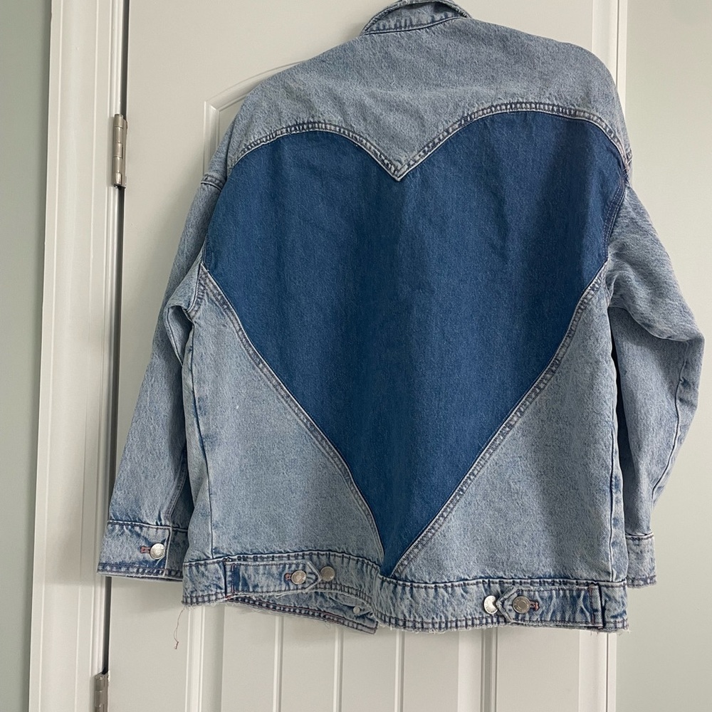 Zara Oversized Jean Jacket